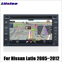 Liislee автомобиля радио для Nissan LATIO 2005~ 2012 Аудио Видео Wi Fi стерео CD DVD плеер с gps-навигатором географические карты навигации мультимедиа системы