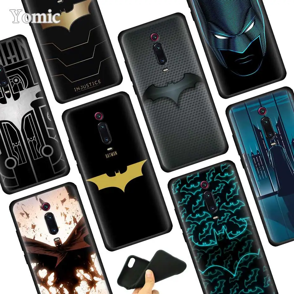 

Batman Superhero Back Silicone Case for Xiaomi Redmi Note 7 7S 6 Pro K20 7 7A 6 6A Go S2 Y3 5 4X Soft Phone Case