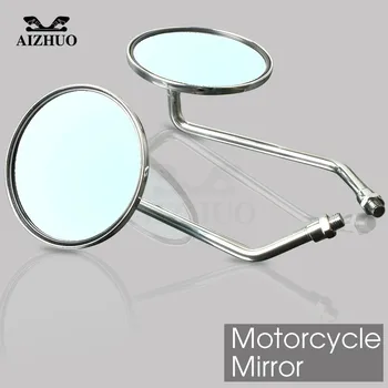 

8/10mm Motorcycle Rearview Mirrors Side Mirror Round Mirror for Honda cb500x gl1800 cb650f nc750x msx125 msx 125 shadow 750