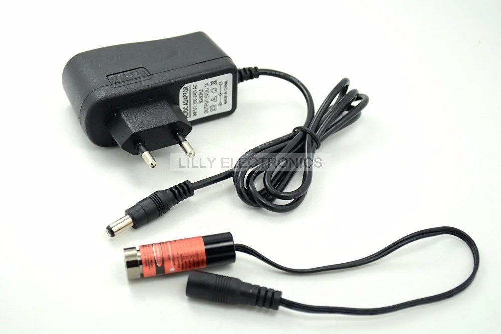 Красный лазер 100 нм мВт лазерная точка/линия/крест модуль с адаптером и