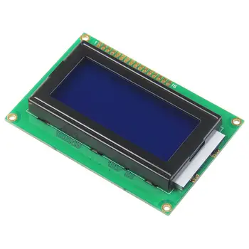 

Free Shipping New 1604 16x4 Character LCD Display Module 5V LCM Blue Blacklight