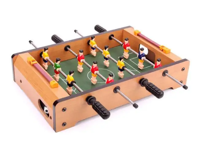 

5 Pcs Mini Table Kicker Foosball Game Set Soccer Table Kids Portable Game Toy