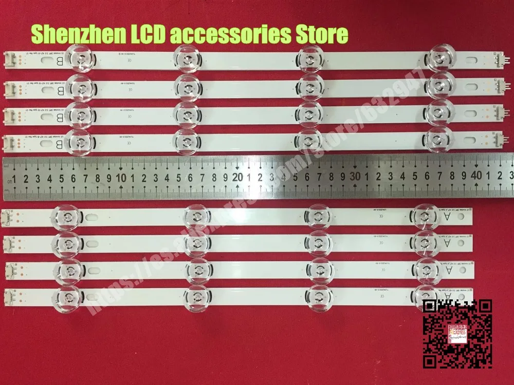 Lote para lg Pces a + 4 Peças Backlight 6916l1957e Tipob 6916l1956e 42lb 4 Pces b 100% Novo 8 - Led - Image 2