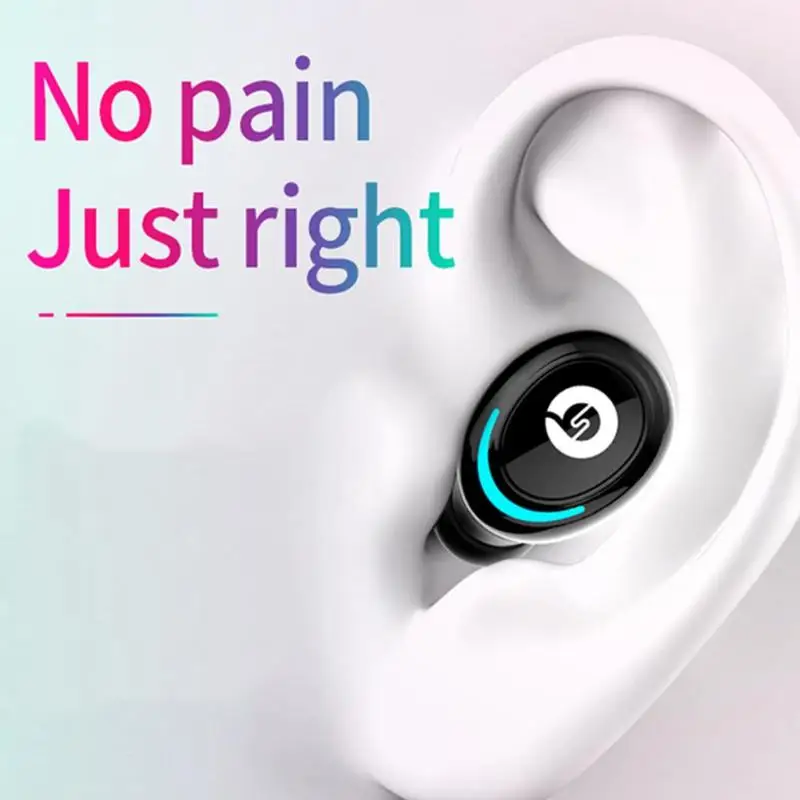 VODOOL AIR01 TWS Bluetooth 5,0 настоящие беспроводные наушники, стерео наушники, спортивные наушники, гарнитура с микрофоном для iPhone, Android