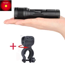 Rechargeable Portable Waterproof Flashlight UniqueFire 1506 XP E Red Light Battery 18650 Flashlight Torch Bicycle Accessories