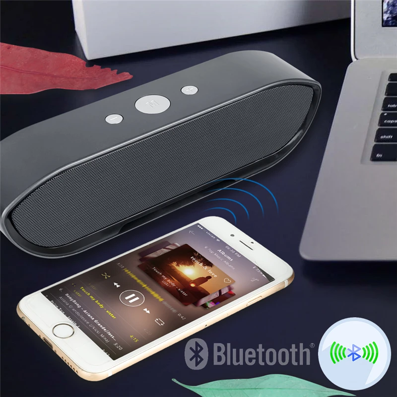 Беспроводной Саундбар сабвуфер Bluetooth Динамик HIFI Бумбокс открытый Портативный