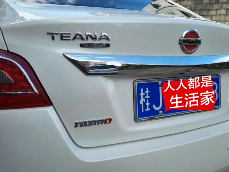Металлическая Эмблема NISMO 1 шт. эмблема наклейка на автомобиль значок для Tiida GTR Teana