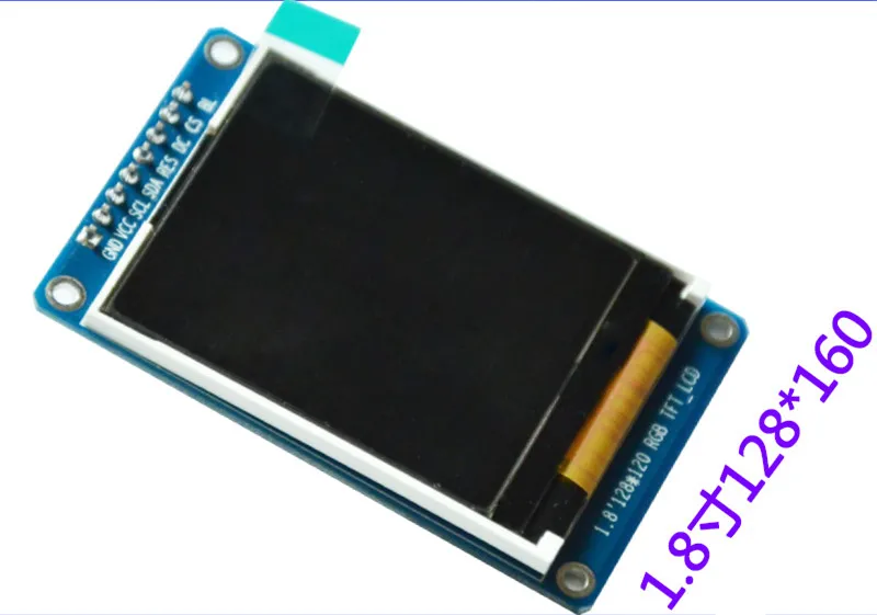 1.8 inch TFT layar SPI Serial port 