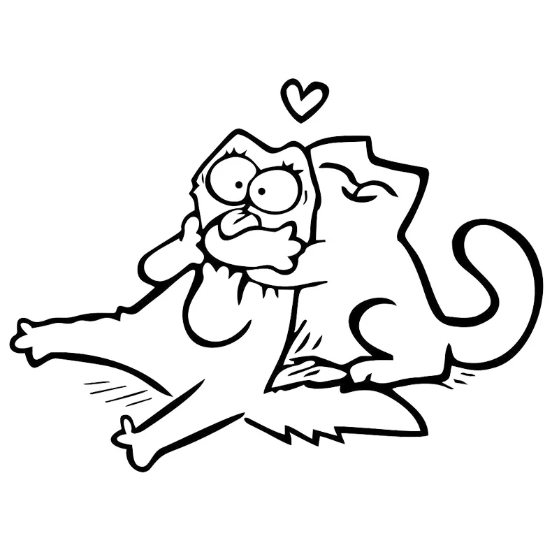 Котики обнимаются рисунки