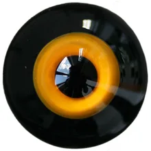 wamami 16mm Yellow Black For BJD AOD DOD Doll Dollfie Glass Eyes Outfit