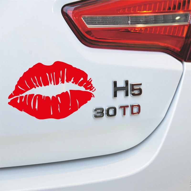 Lip print Sticker Logo Name Lip print Decal Posters Vinyl Wall Decals Pegatina Quadro Parede Decor Mural Lip print decal 1