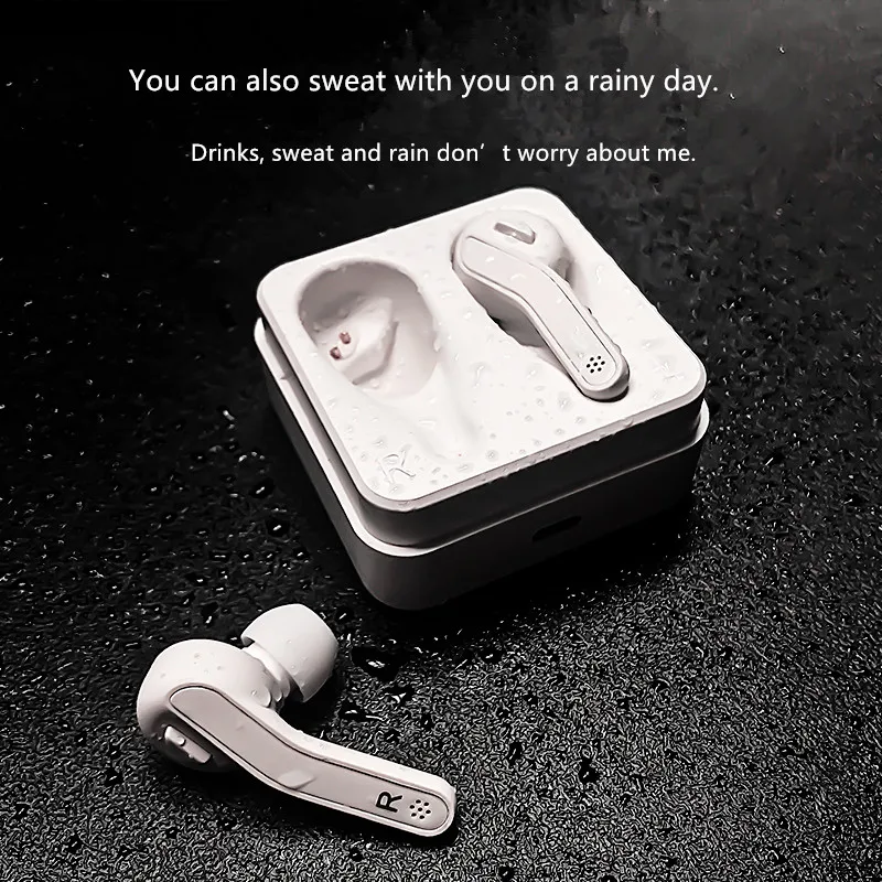 Aipao TWS Bluetooth 5.0 Earphone Sport Wireless Bluetooth Headset Handsfree Earbuds with Mic for huawei smart phone