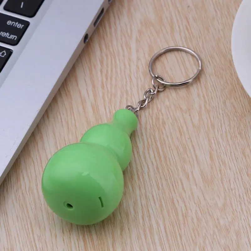 

Gourd Shape Wolf Anti-personal Alarm Travel Help Women Personal Security Alarms Key Pendant 120db High Alert Sound for Children