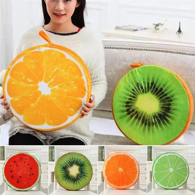 

Plush Pillow Creative 3D Fruits Shape Hugging Pillow Sofa Cushion Chair Seat Pad for Home Decor