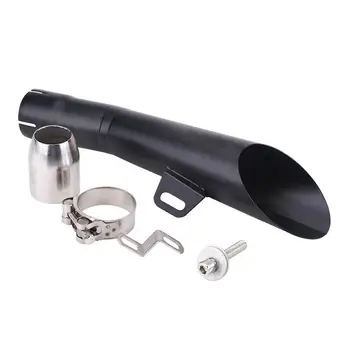 

Universal Motorcycle Exhaust Pipe Tip Muffler Stainless Steel Trim Tail Tube Autobike Scooter Muffler Modified Exhaust System