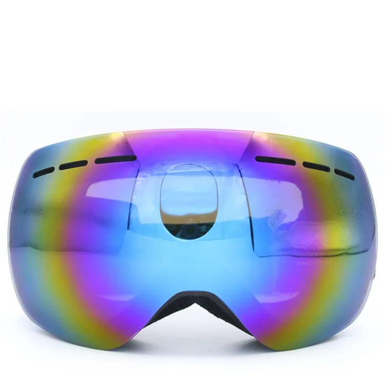 Nueva Marca de Gafas de Esquí Doble Lente Sin Marco UV400 Anti-vaho Adultos Snowboard Esquí Gafas Mujeres Hombres Gafas Gafas de Nieve