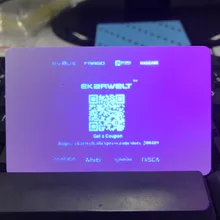 800015-УФ невидимая УФ лента синего цвета 1000 отпечатков/рулон для принтера Zebra ID card P310 P330i P430i