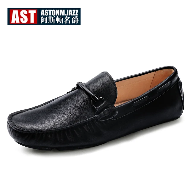 Men's Leather Slip On Driving Car Soft Loafers Shoes Men's Leather Slip On Driving Car Soft Loafers Shoes