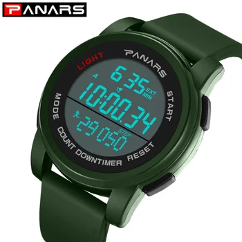 

PANARS Sports Watches for Running Digital Watch Men LED Display Wrist Watch Male Business Chrono Outdoor Sportwatch 8108