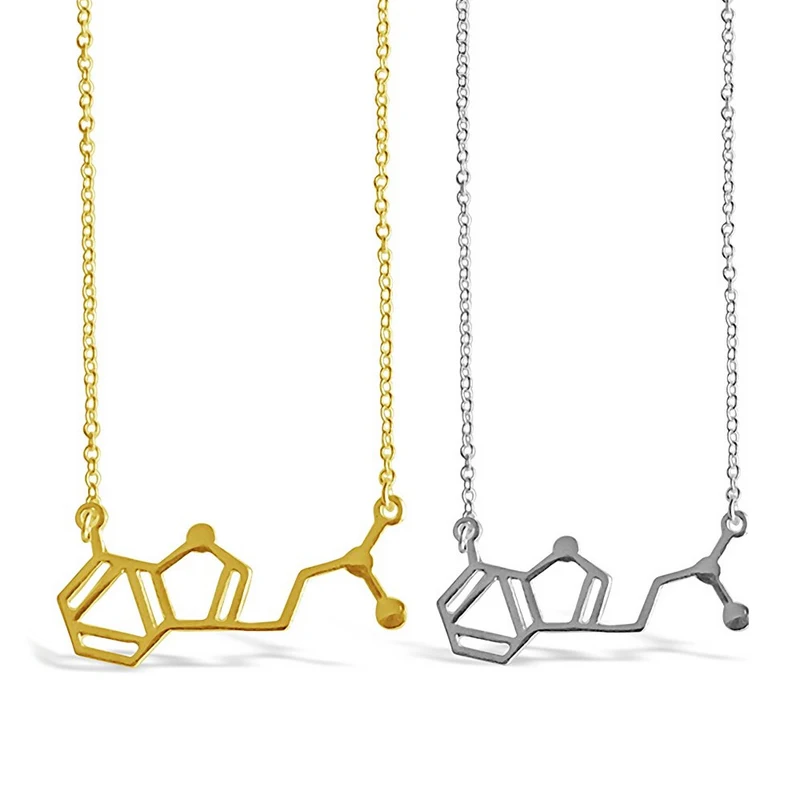 Wholesale 10pc The Spirit Molecule Dmt Molecule Pendant Necklace