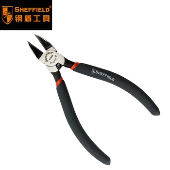 

SHEFFIELD Plastic Diagonal pliers, electronic plastic wire cable cutting cutter for family electrician S035005 S035006