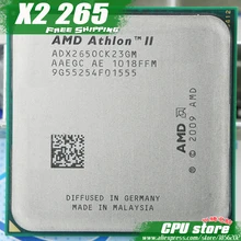 Процессор AMD Athlon II X2 265 cpu(3,3 ГГц/2 м/2000 ГГц) Socket am3 am2+ 938 pin, есть, Продаем X2 260 cpu