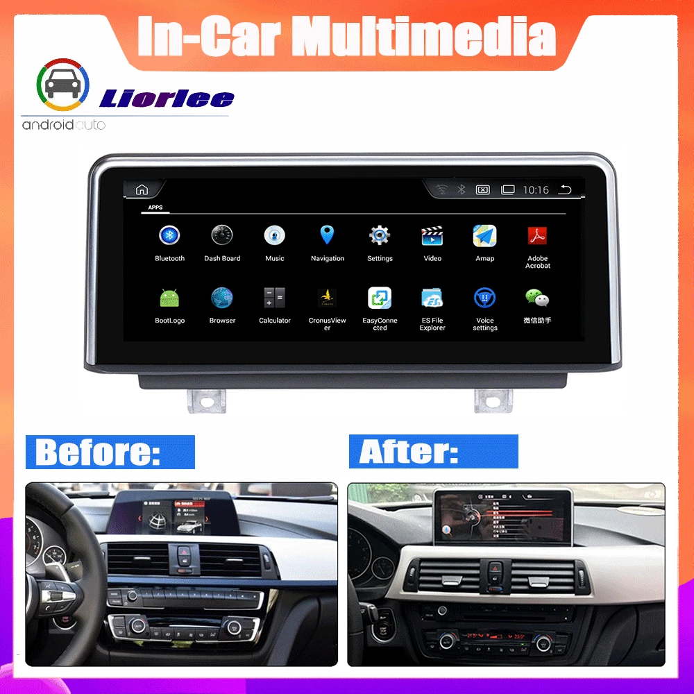 Perfect Android System Update For BMW 3 Series 2018~2019 HD Touch Screen Stereo Radio TV GPS Navigation Bluetooth 1 Perfect Android System Update For BMW 3 Series 2018~2019 HD Touch Screen Stereo Radio TV GPS Navigation Bluetooth 1