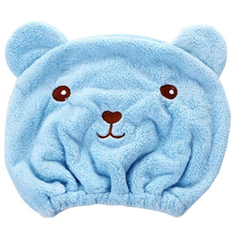 Good Hygroscopic And Breathable Microfiber Headscarf Quick-Drying Hair Cap Wrapped Towel Cap