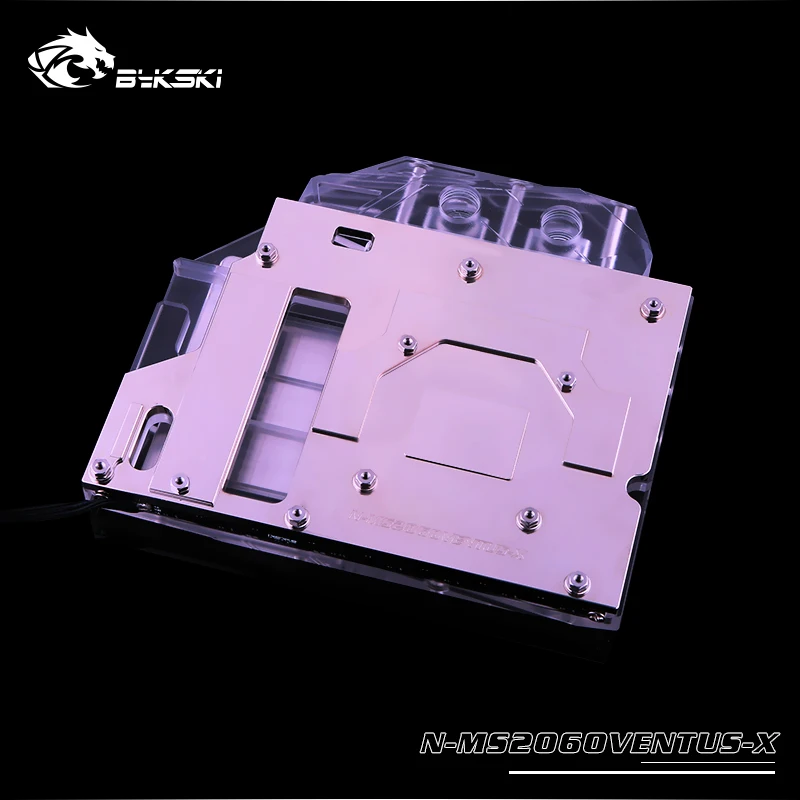 Bykski N-MS2060VENTUS-X GPU Water Block For MSI RTX 2060 VENTUS XS Graphics Card Cooler Water Cooling