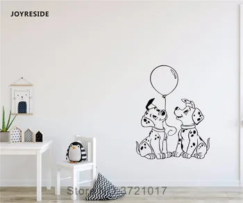 

JOYRESIDE Dalmatians Wall Animal Decal Vinyl Sticker Decor Decorations for Home Housewares Kids Boy Girl Room Bedroom Mural A469