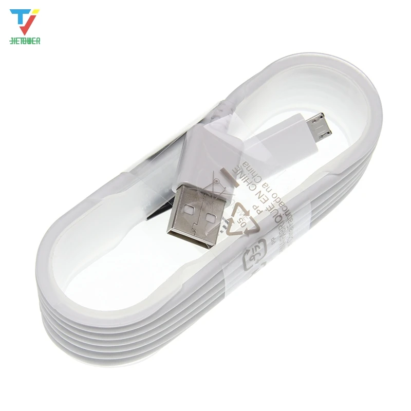 Белый круглый кабель для передачи данных с кронштейном Micro USB Android быстрой зарядки