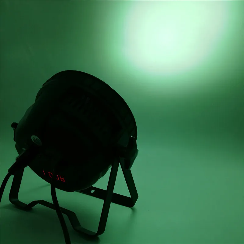 Алюминиевый сплав светодиодный(плоский) Par 18x18 Вт RGBWA+ UV 6в1 светодиодный Par может прожектор DJ проектор мыть сценическое освещение Вечерние огни DMX512