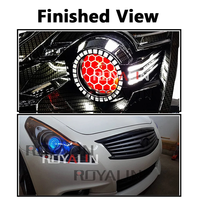 ROYALIN проектор фары bi xenon объектив EVOX 2 0 D2S лампы для BMW E39 E60 Ford Audi A6 C5 C6 W211 Passat B6 Skoda