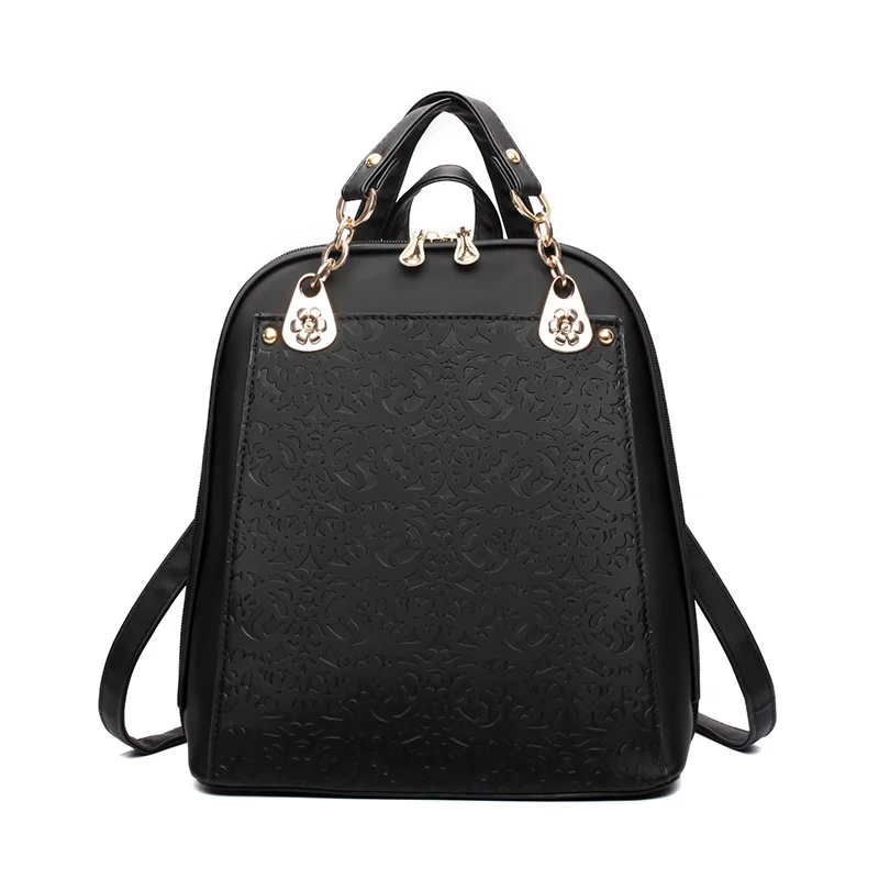

Tara Sergy Fashion Women Backpack New Youth Leather Backpacks for Teenage Girls Female School Shoulder Bag Bagpack mochila sac a