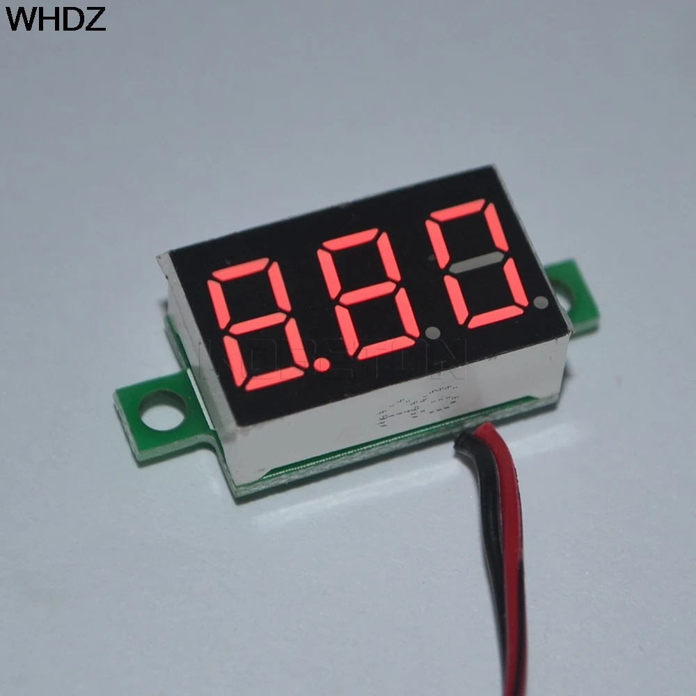 Mini DC4.5V-30V LED Panel Volt Voltage Meter Digital Voltmeter Display 2 Y4t1