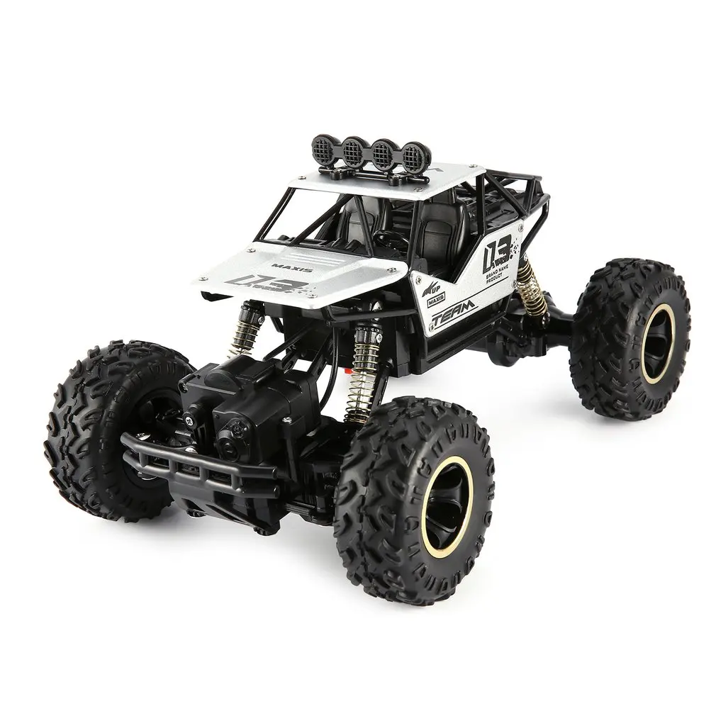 1/16 2,4 GHz RC автомобиль сплав корпус Rock Crawler 4WD двойные двигатели внедорожный пульт дистанционного управления багги Bigfoot скалолазание игрушки