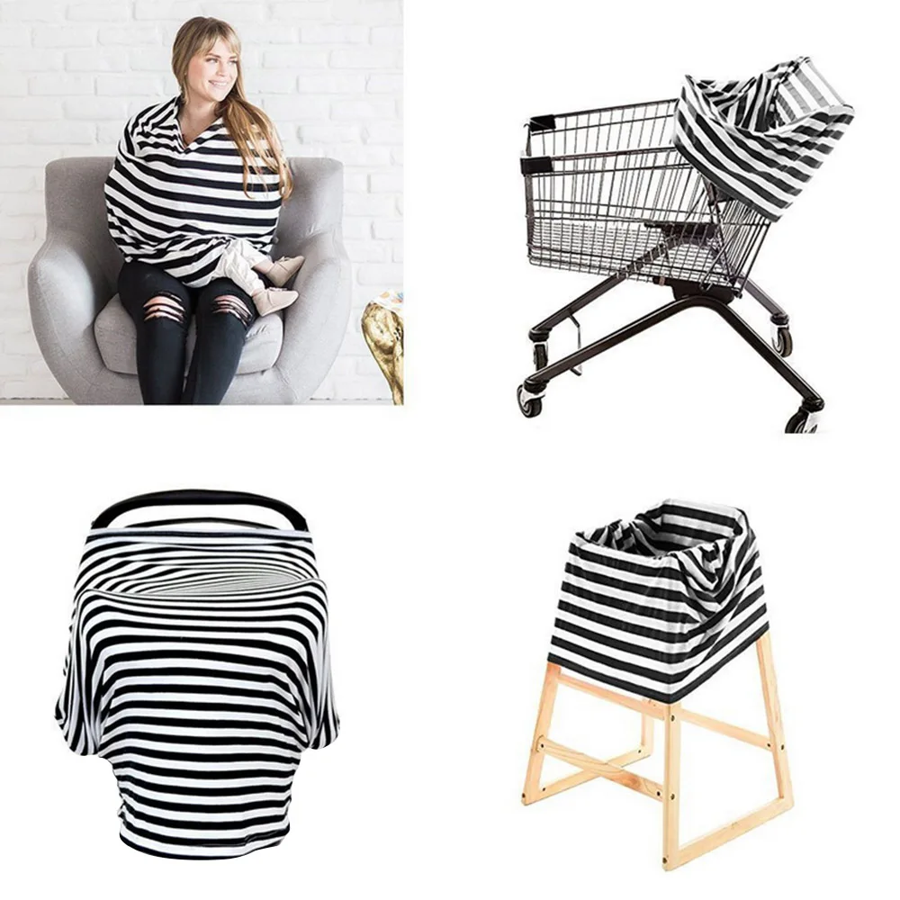 Mum Breastfeeding Nursing Covers Poncho Multifunctional Stretchy