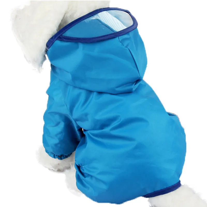 

Pet Dogs Raincoat Waterproof Overalls Goods for Pets Poncho Rain Coat for Chihuahua Teddy Small Dogs
