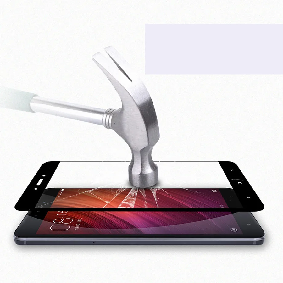 Закаленное стекло для Xiaomi Redmi Note 4X4 X 6 6A Pro glass 5 Plus 5A Global Version защитное на весь