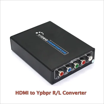 

New 1080P HD HDMI To Component YPbPr video and R/L audio Adapter Converter HDMI to AV Converter Supporting R/L Audio Out