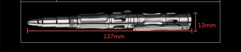 EDC титановая воздушная тактическая ручка титановая ручка для самообороны инструмент для самообороны