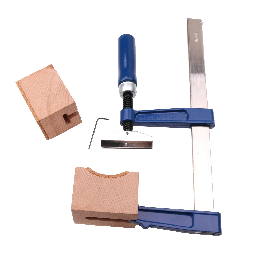 Metal Guitars Bass Fingerboard Frerboard Fret Press Tool With Wooden Block Wrench for Pressing Guitar Frets Luthier Tools