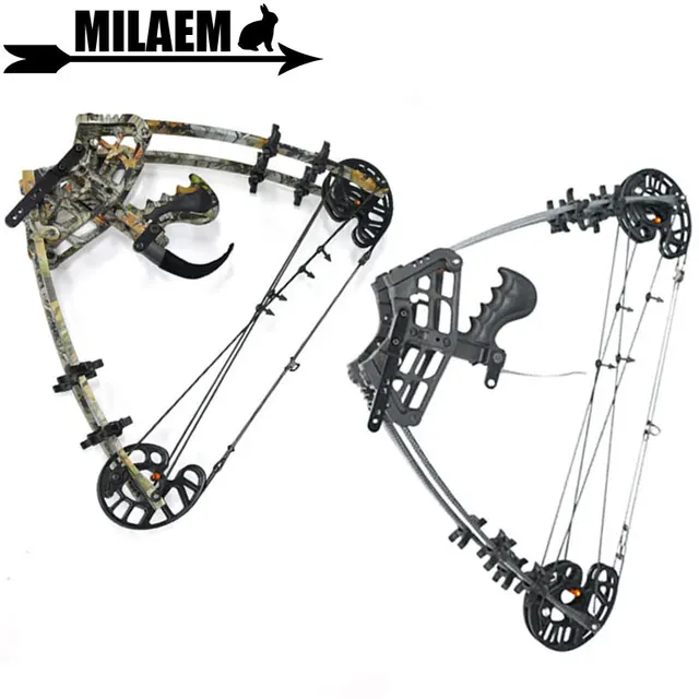  US $225.60 40lbs Archery Compound Steel Ball IBO350FPS Right Hand Compound Hunting Shooting 