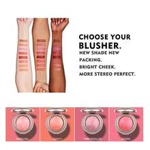 Top Merek Heres B2UTY 8 Warna Bronzer Bubuk Blush Mineral Species Blush Dipanggang Blush Palette Shimmer dan Matte Cerah Pakaian Mudah alami(China)