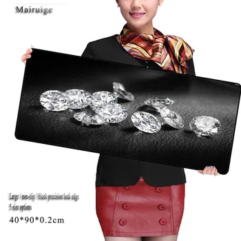 

Mairuige Bright Diamond Mouse Pad Pad To Mouse Notbook Computer Mousepad Overlock Edge Big Gaming Pad Overlock Edge Mouse Pad