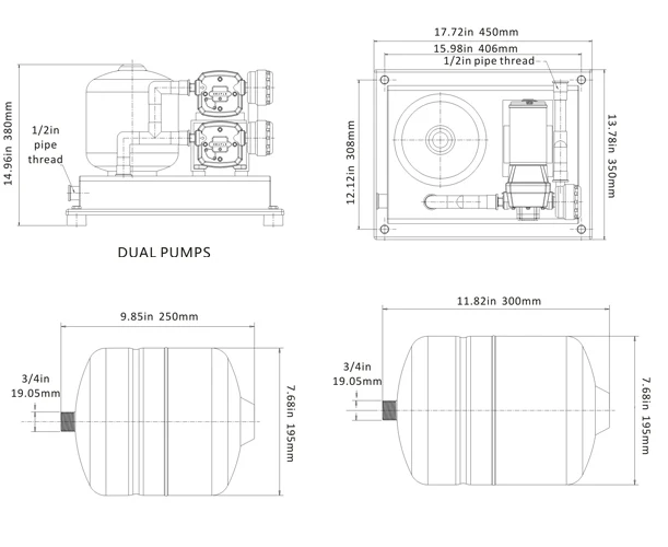 Water Booster System - High Volume