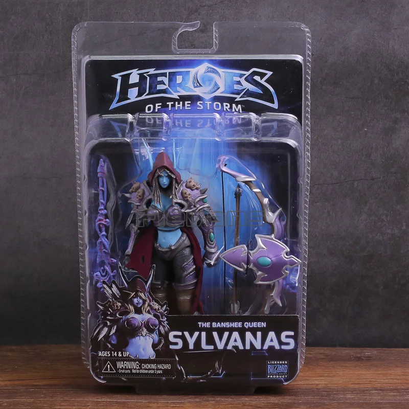 NECA "Heroes of The Storm" The Banshee queen Sylvanas ПВХ фигурка Коллекционная модель игрушки