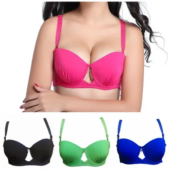 

New Arrival! Free Shipping C Cup High Quality Sexy Lace 1/2 Cup Half Cup Bra Underwired Women Lingerie Push Up Balconnet H160