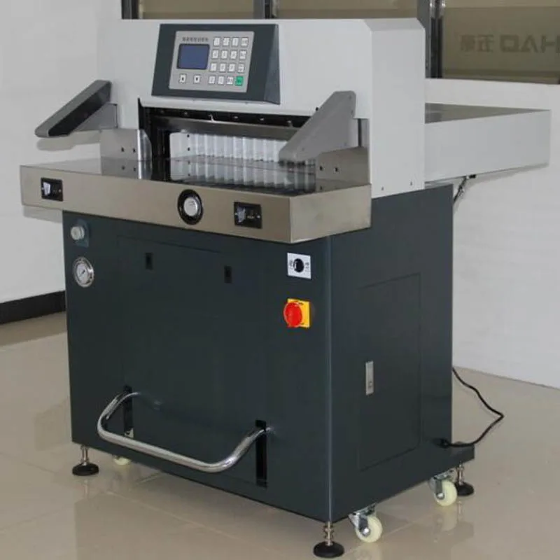 

520PX Heavy Duty Hydraulic Paper Cutter Office Automatic Paper Cutting Machine Tray Machine PVC Photo Cutting Machine