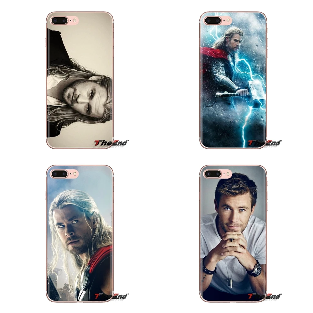 Силиконовый чехол-кошелек для мужчин Chris Hemsworth Avengers Thor Xiaomi Mi4 Mi5 Mi5S Mi6 Mi A1 A2 5X 6X 8 9 Lite SE